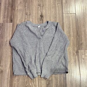Old Navy Heather Gray Women's Sweater